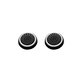 Set di cappucci per levette controller 2pcs per PS4 e PS5, White, FixPremium