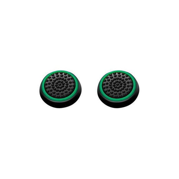 Set di cappucci per levette controller 2pcs per PS4 e PS5, Green, FixPremium