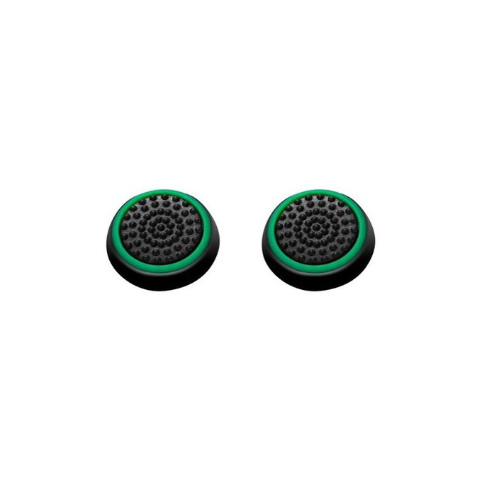 Set di cappucci per levette controller 2pcs per PS4 e PS5, Green, FixPremium