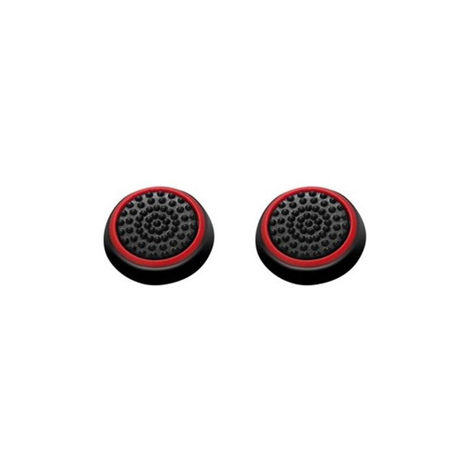 Set di cappucci per levette controller 2pcs per PS4 e PS5, Red, FixPremium