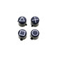Pulsanti retro per PS5 DualSense, White, FixPremium