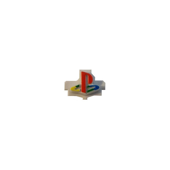 Pulsante Home retro per PS5 DualSense, White, FixPremium