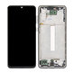 Schermo per Samsung A33 5G A336B, Vetro touch con cornice
