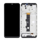 Schermo per Motorola Moto G30 XT2129, Phantom Black, Vetro touch con cornice
