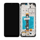 Schermo per Motorola Moto E7 XT2095, Mineral Gray, Vetro touch con cornice