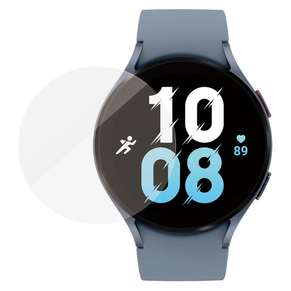Vetro temperato Flat Glass AB per Samsung Galaxy Watch 5 44 mm, Trasparente, PanzerGlass