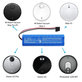 Batteria per Xiaomi Mi Robot Vacuum Mop Pro (P), 2 (Mijia 2C), Viomi V2 Pro, Proscenic LDS M7, STYJ02YM, MH1-4S1P-SC, Li-Ion, 2600mAh, 14.4V, HQ