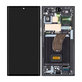 Schermo per Samsung S23 Ultra S918B, Phantom Black, Vetro touch con cornice, GH82-30466A, GH82-30465A, Genuine Service Pack