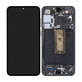 Schermo per Samsung S23 Plus S916B, Phantom Black, Vetro touch con cornice, GH82-30478A, GH82-30476A, GH82-30477A, Genuine Service Pack
