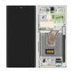 Schermo per Samsung S23 Ultra S918B, Cream, Vetro touch con cornice, GH82-30466B, GH82-30465B, Genuine Service Pack