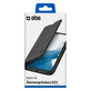 Custodia Book Wallet Lite per Samsung S23, Black, SBS