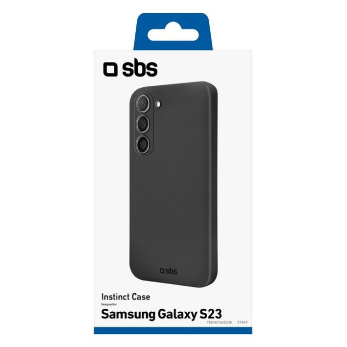 Custodia Instinct per Samsung S23, Black, SBS