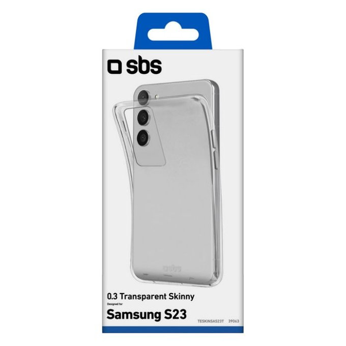 Custodia Skinny per Samsung S23, Transparent, SBS