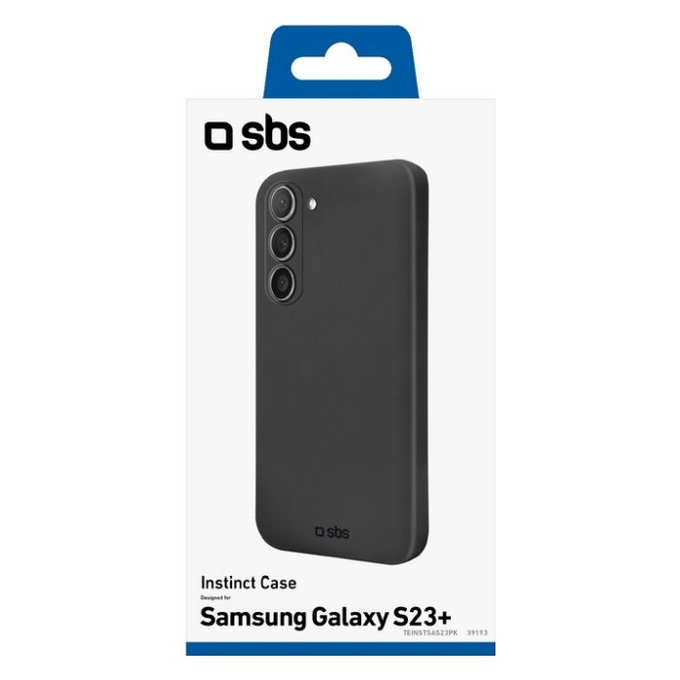 Custodia Instinct per Samsung S23+, Black, SBS