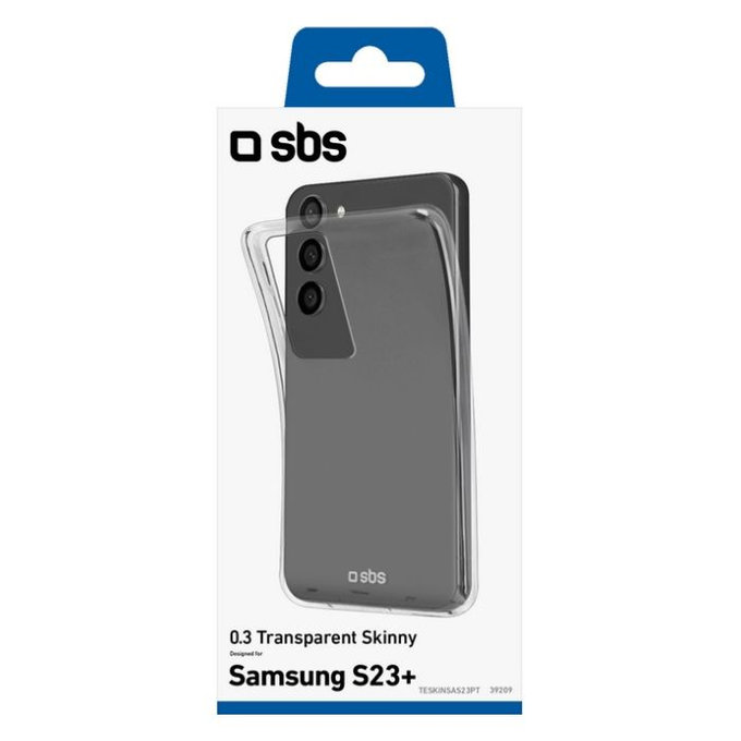 Custodia Skinny per Samsung S23+, Transparent, SBS