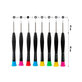 Set cacciaviti per telefoni, tablet e notebook 8 pz, Baku BK-6108