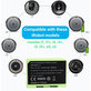 Batteria per iRobot Roomba e-seriess, i-seriess, ABL-D1, 4624864, ABL-D2, Li-Ion, 3400mAh, 14.4V