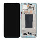 Schermo per Xiaomi 12T Pro 22081212UG, Vetro touch con cornice, 560005L12U00, Genuine Service Pack