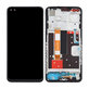 Schermo per Oppo Reno 4 Z 5G, Ink Black, Vetro touch con cornice