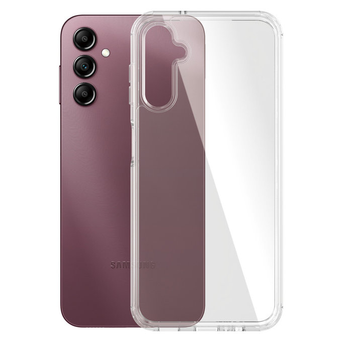 Custodia HardCase AB per Samsung Galaxy A14/A14 5G, Trasparente, PanzerGlass