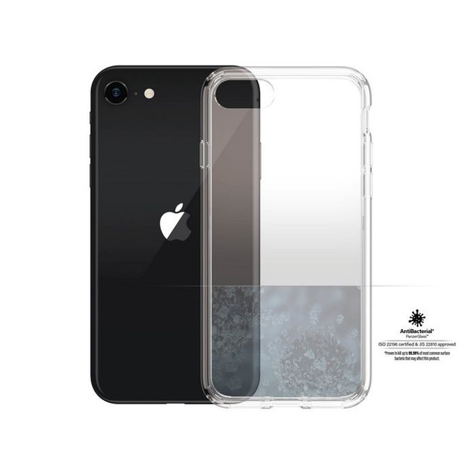 Custodia HardCase AB per iPhone 7, 8, SE 2020, SE 2022, Transparent, PanzerGlass