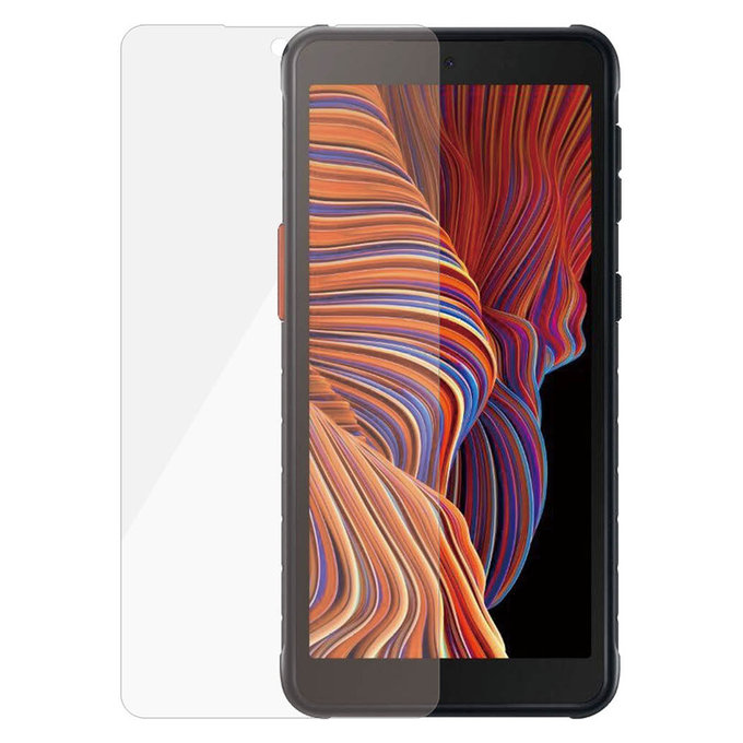 Vetro temperato Case Friendly AB per Samsung Galaxy Xcover 5, Trasparente, PanzerGlass