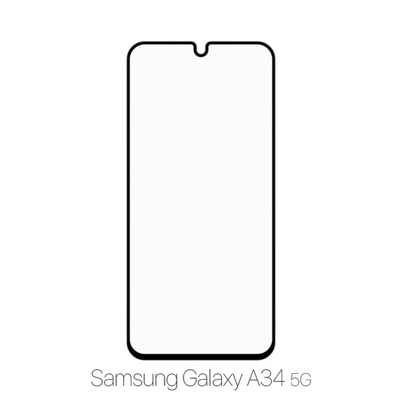 Vetro temperato FullCase per Samsung A34 5G, FixPremium