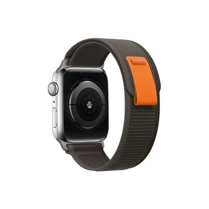 Cinturino Trail Loop per Apple Watch 42, 44, 45 e 49mm, Space Gray, FixPremium
