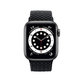 Cinturino Solo Loop per Apple Watch 42, 44, 45 e 49mm, Black, FixPremium