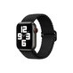 Cinturino Solo Loop per Apple Watch 42, 44, 45 e 49mm, Black, FixPremium