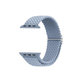 Cinturino Solo Loop per Apple Watch 42, 44, 45 e 49mm, Light Blue, FixPremium