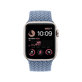 Cinturino Solo Loop per Apple Watch 42, 44, 45 e 49mm, Light Blue, FixPremium