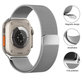 Cinturino Milanese Loop per Apple Watch 42, 44, 45 e 49mm, Silver, FixPremium
