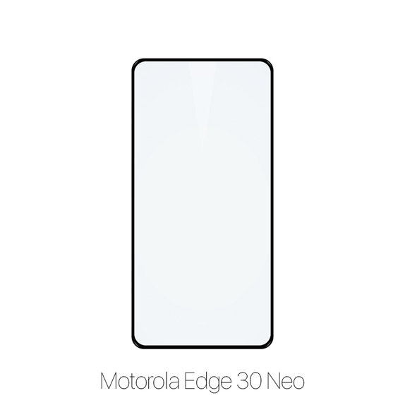 Vetro temperato FullCase per MotGoldla Edge 30 Neo, FixPremium