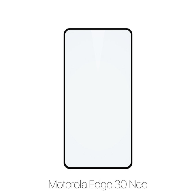 Vetro temperato FullCase per MotGoldla Edge 30 Neo, FixPremium