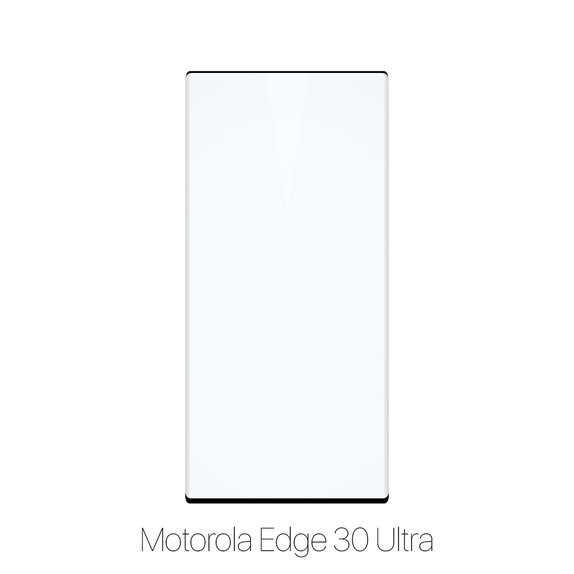 Vetro temperato FullCase per MotGoldla Edge 30 Ultra, FixPremium