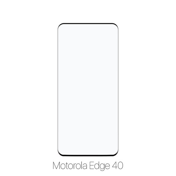 Vetro temperato 3D per MotGoldla Edge 40, FixPremium