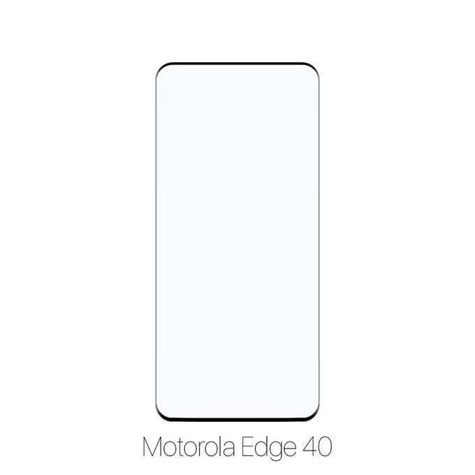 Vetro temperato 3D per MotGoldla Edge 40, FixPremium