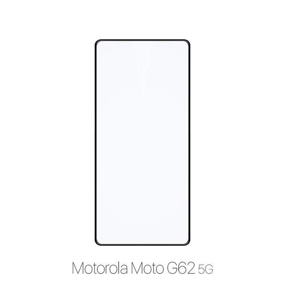 Vetro temperato FullCase per MotGoldla Moto G62 5G, FixPremium