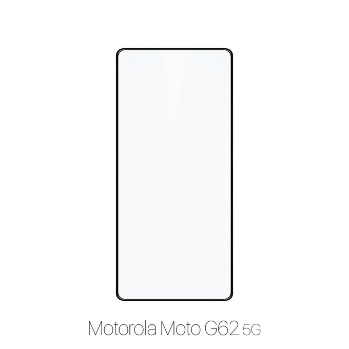 Vetro temperato FullCase per MotGoldla Moto G62 5G, FixPremium