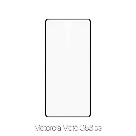 Vetro temperato FullCase per MotGoldla Moto G53 5G, FixPremium
