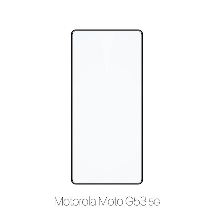 Vetro temperato FullCase per MotGoldla Moto G53 5G, FixPremium