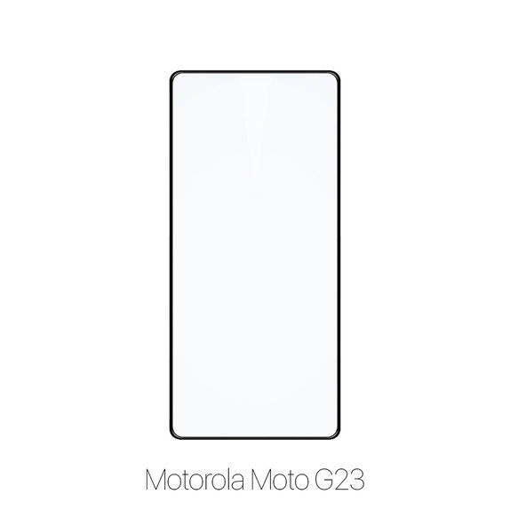 Vetro temperato FullCase per MotGoldla Moto G23, FixPremium