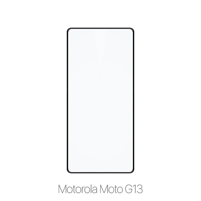 Vetro temperato FullCase per MotGoldla Moto G13, FixPremium
