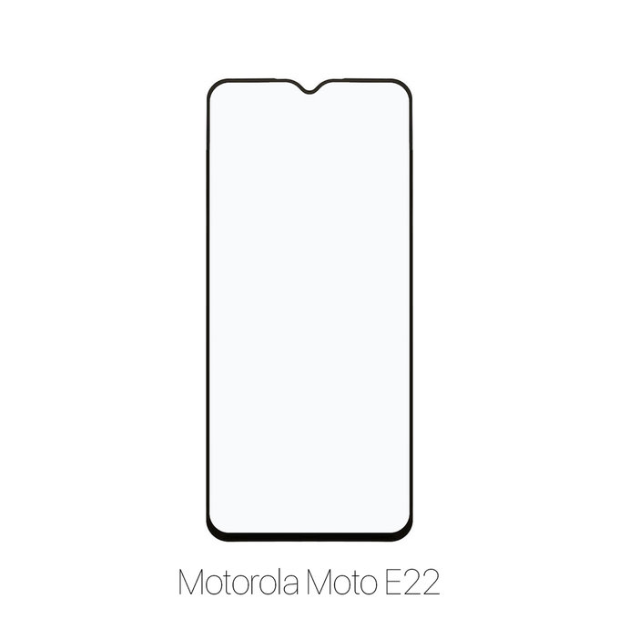 Vetro temperato FullCase per MotGoldla Moto E22, FixPremium
