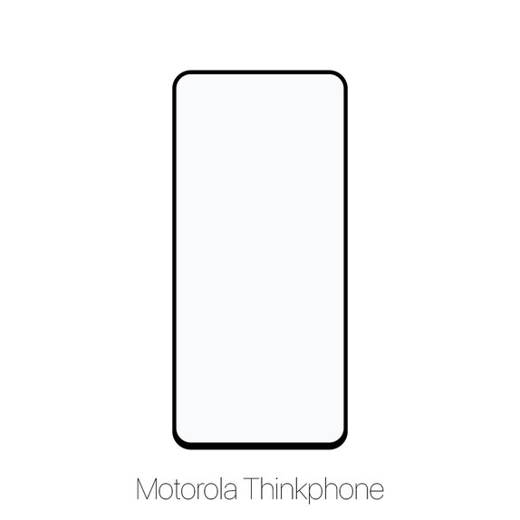 Vetro temperato FullCase per MotGoldla Thinkphone, FixPremium