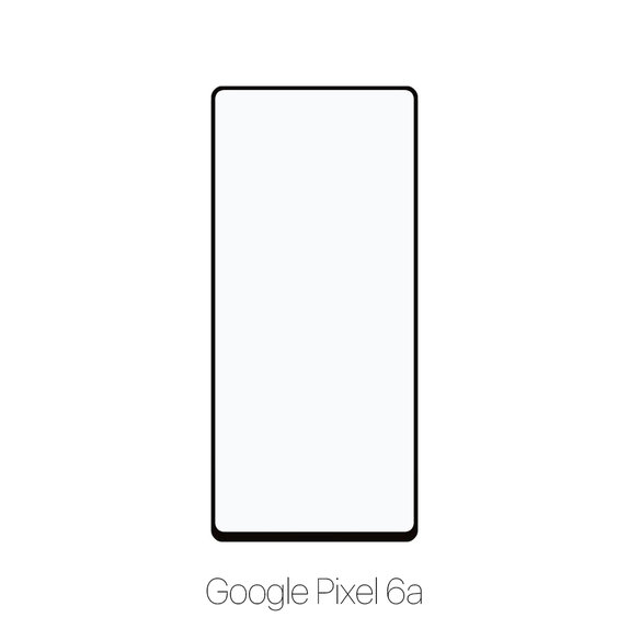 Vetro temperato FullCase per Google Pixel 6a, FixPremium