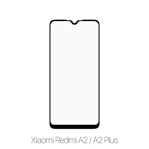 Vetro temperato FullCase per Xiaomi Redmi A2, A2 Plus, FixPremium