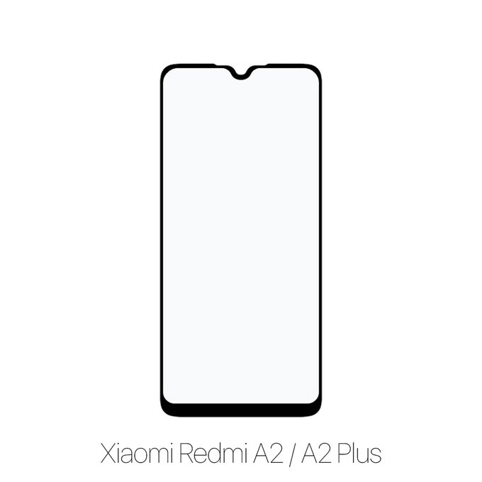 Vetro temperato FullCase per Xiaomi Redmi A2, A2 Plus, FixPremium