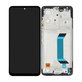 Schermo per Xiaomi Redmi Note 12 5G, Onyx Grey, Vetro touch con cornice, 560001M17P00, Genuine Service Pack